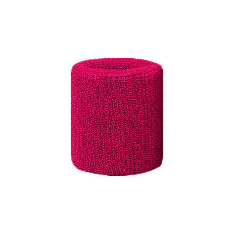 Sport Cotton Wristband Wrist Band Sweatband Sweat Training Tennis Gym Yoga - Grey