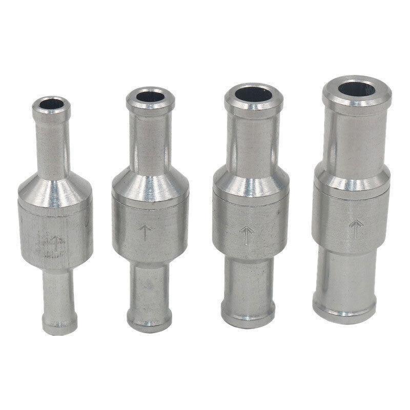 2X 6/8/10/12Mm One Way Non Return Check Valve Air Fuel Petrol Diesel Oil Vacuum - 12MM.