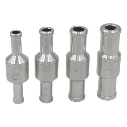 2X 6/8/10/12Mm One Way Non Return Check Valve Air Fuel Petrol Diesel Oil Vacuum - 12MM.