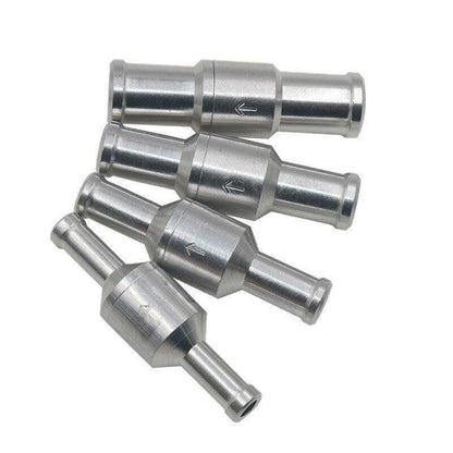 2X 6/8/10/12Mm One Way Non Return Check Valve Air Fuel Petrol Diesel Oil Vacuum - 12MM.