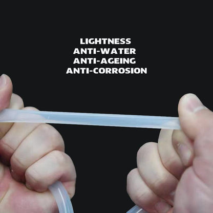 Food Grade Transparent Silicone Rubber Tube Hose Pipe Clear Beer Milk Soft 1M - 10*16mm.