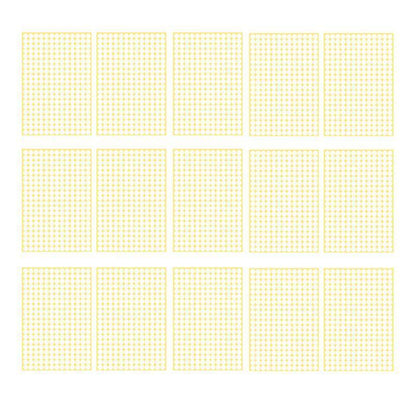 8/13/25/50mm Colour Sticker Dots Adhesive Round Labels Circular Scrapbooking White - 25mm 40 Dots - 5 Sheets.
