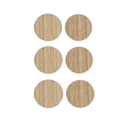 54 X Self Adhesive Decorative Screw Cover Caps Holes Cams Furniture Kitchen 20mm - PC 003