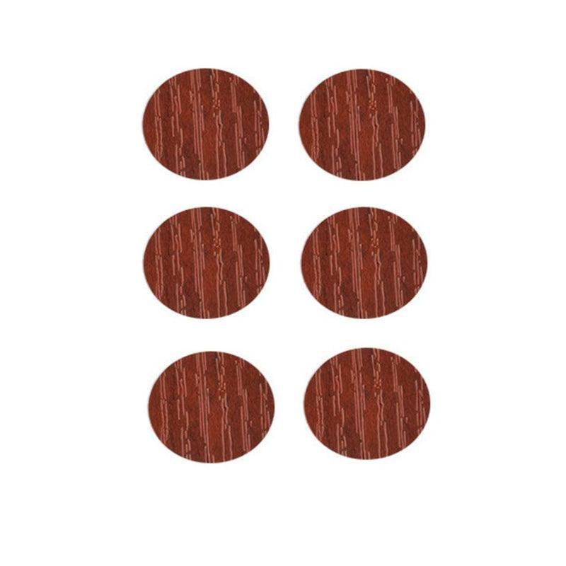 54 X Self Adhesive Decorative Screw Cover Caps Holes Cams Furniture Kitchen 20mm - PC 003