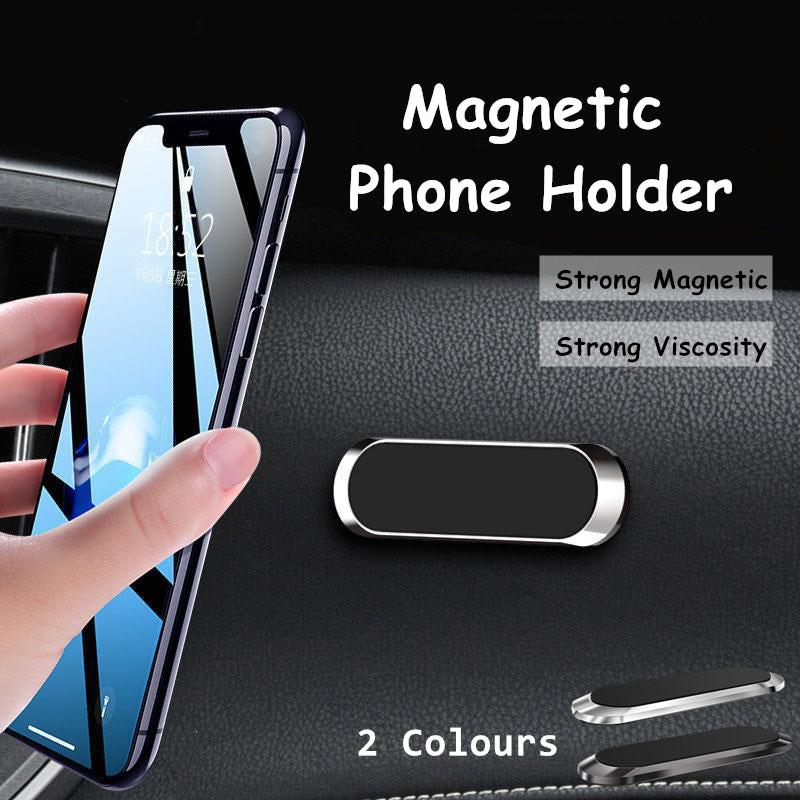 Phone Holder Mount Dashboard Stand for Car Mobile Smartphone Mini Size Grip Pad - Black *1 Unit.