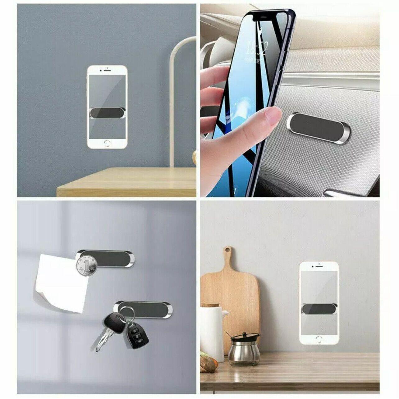 Phone Holder Mount Dashboard Stand for Car Mobile Smartphone Mini Size Grip Pad - Black *1 Unit.