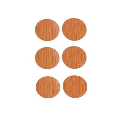 54 X Self Adhesive Decorative Screw Cover Caps Holes Cams Furniture Kitchen 20mm - PC 173