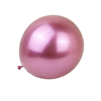 Metallic Latex Balloons 12 Inch Chrome Party Balloons for Birthday Wedding Decoration - Light Green 10PCS