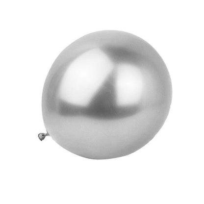 Metallic Latex Balloons 12 Inch Chrome Party Balloons for Birthday Wedding Decoration - Purple 10PCS