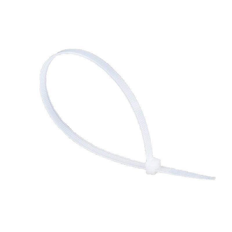 250-1000X Cable Ties Zip Ties Nylon Uv Stabilised Bulk White Clear Cable Tie - 4*150mm 500 PCS.