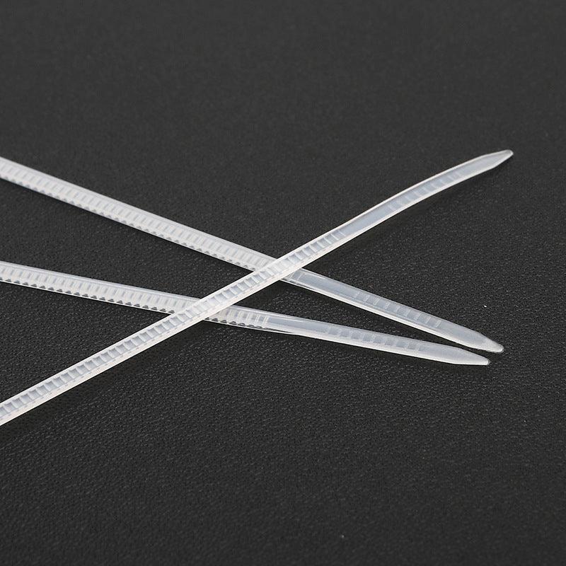 250-1000X Cable Ties Zip Ties Nylon Uv Stabilised Bulk White Clear Cable Tie - 4*150mm 500 PCS.