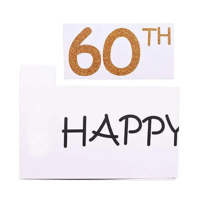 1Th 18Th-60Th Photo Booth Props Picture Frame Wedding Birthday Party Decoration - Happy 21ST.