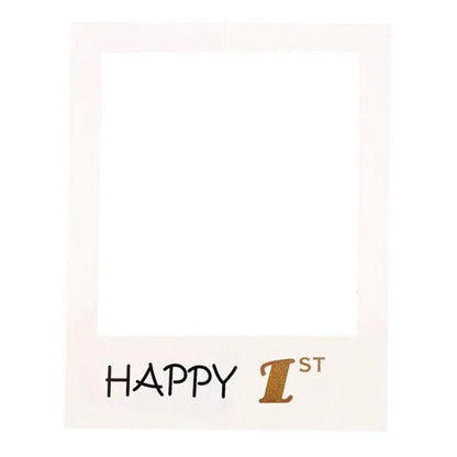 1Th 18Th-60Th Photo Booth Props Picture Frame Wedding Birthday Party Decoration - Happy 21ST.