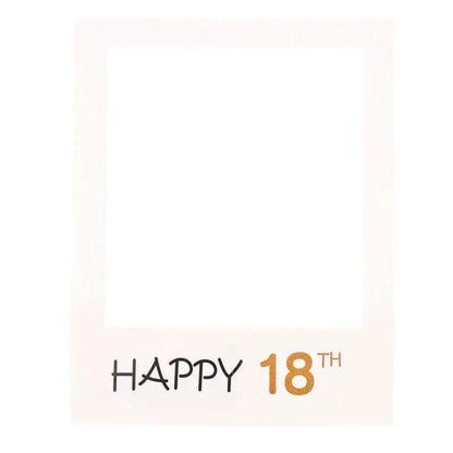 1Th 18Th-60Th Photo Booth Props Picture Frame Wedding Birthday Party Decoration - Happy 21ST.