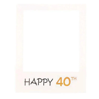 1Th 18Th-60Th Photo Booth Props Picture Frame Wedding Birthday Party Decoration - Happy 21ST.