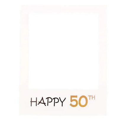 1Th 18Th-60Th Photo Booth Props Picture Frame Wedding Birthday Party Decoration - Happy 21ST.
