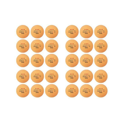 30PCS 3-Star Table Tennis Balls Professional Pingpong Ball Training Ball 40mm - White.