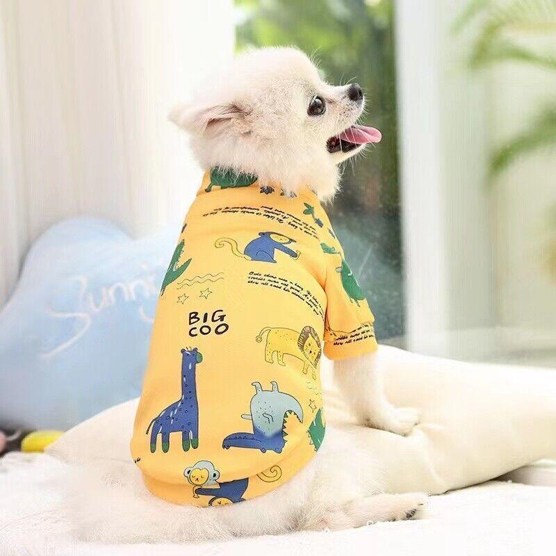 XS Cute Pet Dog Warm Jumper Sweater Clothes Cat Knitwear Knitted Coats Winter - Green Lemon