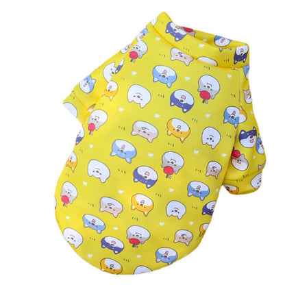 XS Cute Pet Dog Warm Jumper Sweater Clothes Cat Knitwear Knitted Coats Winter - Green Lemon