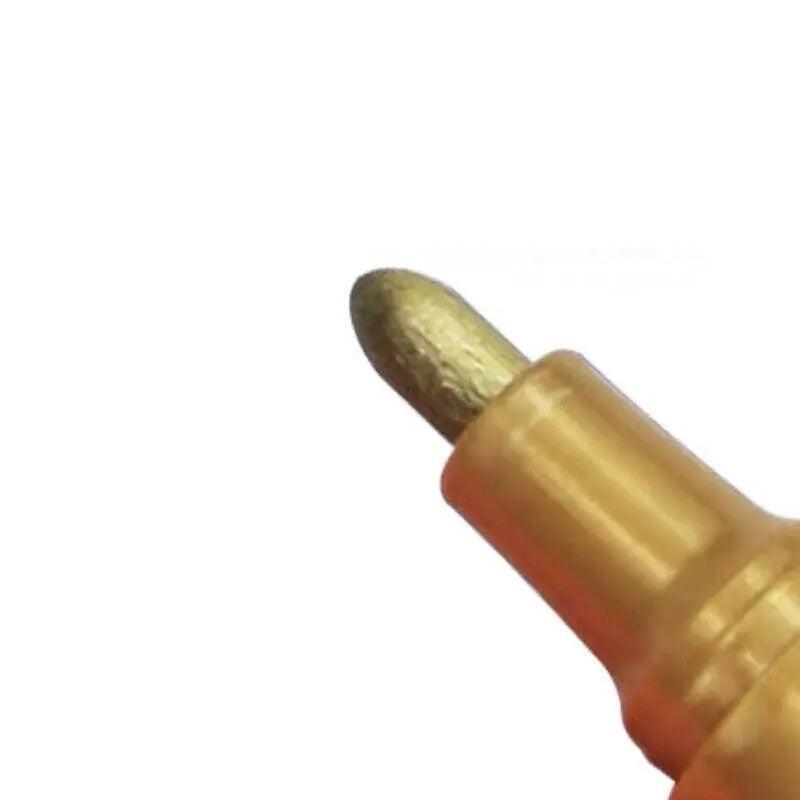 Multicolour Permanent Paint Marker Pens for Tyre Metal Glass Rubber - Orange