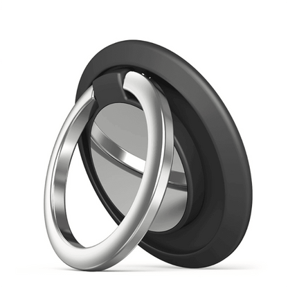 Iring Phone Ring Finger Holder Stand Car Mount Hook For Iphone Ipad Mobile Grip - D- Rose Gold.