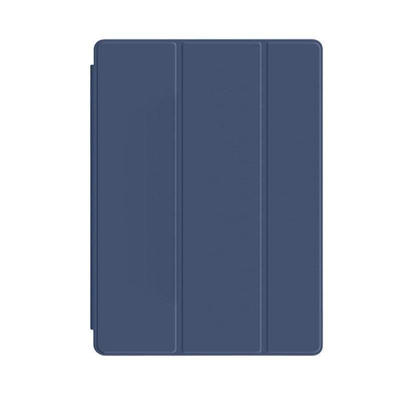 Shockproof Silicone iPad Air 4 Cover with Pencil Slot and Smart Wake - Lavender Grey.