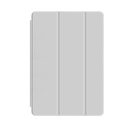 Shockproof Silicone iPad Air 4 Cover with Pencil Slot and Smart Wake - Lavender Grey.