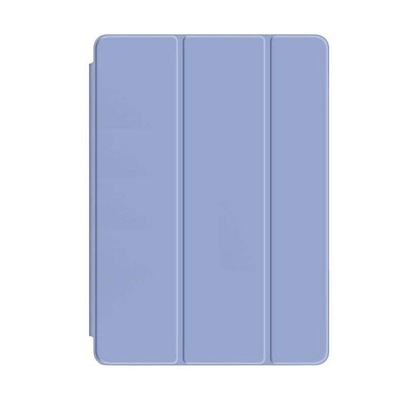 Shockproof Silicone iPad Air 4 Cover with Pencil Slot and Smart Wake - Lavender Grey.