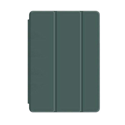 Shockproof Silicone iPad Air 4 Cover with Pencil Slot and Smart Wake - Lavender Grey.