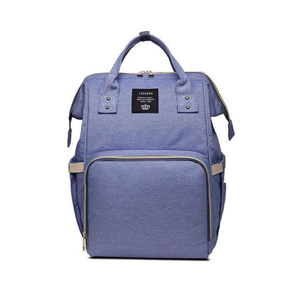 Luxury Multifunctional Diaper Nappy Backpack Maternity Mummy Changing Bag - Tangerine Pink.