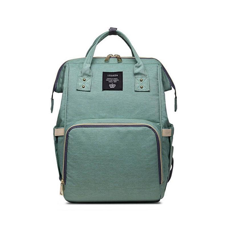 Luxury Multifunctional Diaper Nappy Backpack Maternity Mummy Changing Bag - Tangerine Pink.