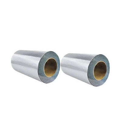 5M Waterproof Tape Butyl Rubber Aluminium Foil Roof Pipe Caravan Repair Flashing - 10cm* 5m* 1 Unit.
