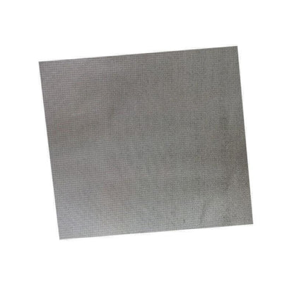 100Pcs Aluminium Foil Chocolate Wrappers 20cm Squares - Brown/Gloss
