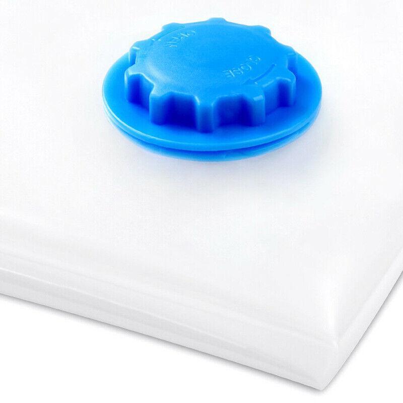 6PCS Vacuum Storage Bags Clothes Space Saver Organiser Seal Bags 4 Sizes - 80x100CM-6PCS