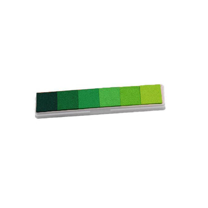 Gradient Color Ink Pad Inkpad Rubber Stamp Water Based Diy Finger Print 10 Colours - S3 Brown