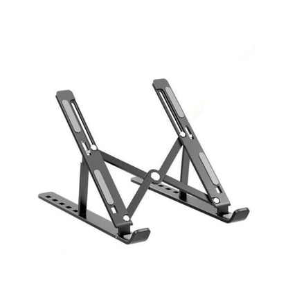 Adjustable Laptop Stand Portable Aluminum Alloy Desktop Holder for 11 to 17.3 Inch - Sliver.