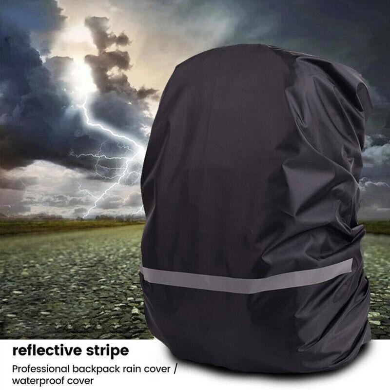 XS Outdoor Foldable Backpack WaterProof Rain Cover Rucksack Camping Travel Bag - Army Green
