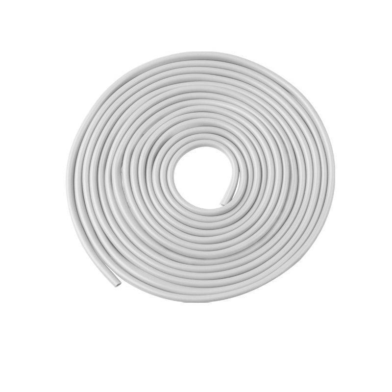 5m Car Door Edge Protector Strip Anti-Scratch Protection Rubber Trim Seal - Black.