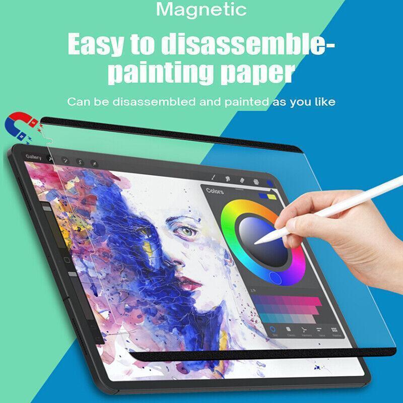Magnetic Paper Film Like Screen Protector For Ipad Pro11 Mini Air 4 9.7 10.2 - iPad 2019/2020/7/8/9 ( 10.2").