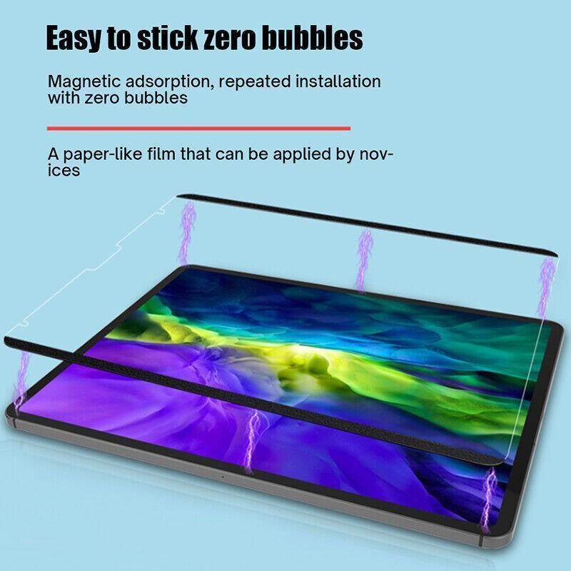 Magnetic Paper Film Like Screen Protector For Ipad Pro11 Mini Air 4 9.7 10.2 - iPad 2019/2020/7/8/9 ( 10.2").