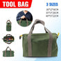 S/M/L Waterproof Tool Bag Portable Storage Toolkit Hand Heavy Case Canvas Duty - S(30*12*18CM).