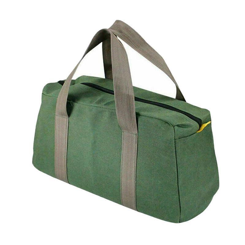 S/M/L Waterproof Tool Bag Portable Storage Toolkit Hand Heavy Case Canvas Duty - S(30*12*18CM).