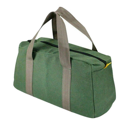 S/M/L Waterproof Tool Bag Portable Storage Toolkit Hand Heavy Case Canvas Duty - S(30*12*18CM).