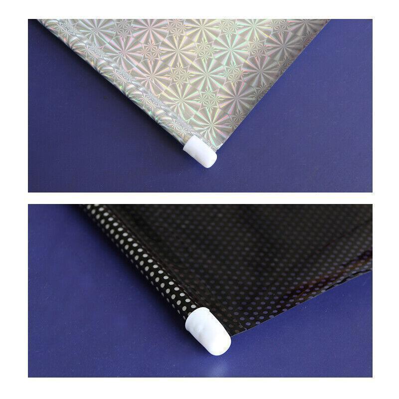 Black Roller Blinds Suction Cup Sunshade Blackout Curtains Car Home Window Curtains - 58 X 125 CM