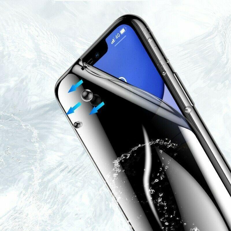 Clear Film iPhone 13 12 11 Pro Xs Max Plus Hydrogel Film Screen Protector - For iPhone 11 Pro Max.