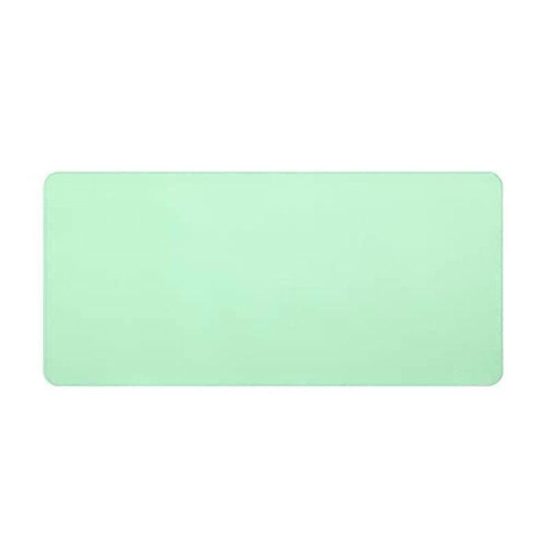 60*30Cm Leather Mouse Pad Gaming Waterproof Mousepad Desk Mat Anti-Slip Rubber - Light Blue.