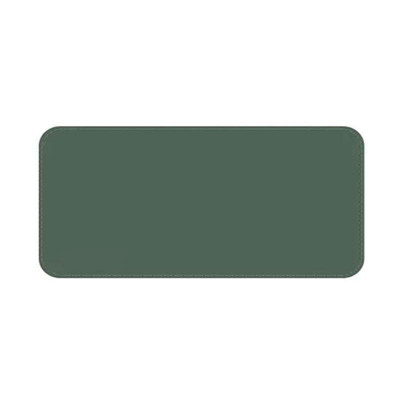 60*30Cm Leather Mouse Pad Gaming Waterproof Mousepad Desk Mat Anti-Slip Rubber - Light Blue.