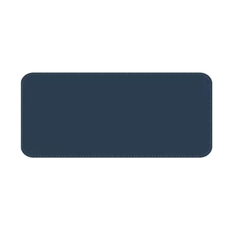 60*30Cm Leather Mouse Pad Gaming Waterproof Mousepad Desk Mat Anti-Slip Rubber - Light Blue.