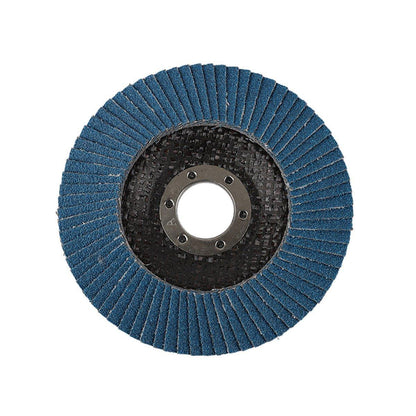 10pcs Flap Disc 40/60/80/120 Grit Angle Grinder Wheel Set Durable Sanding Tool - 40 Grit.
