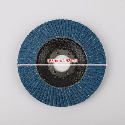 10pcs Flap Disc 40/60/80/120 Grit Angle Grinder Wheel Set Durable Sanding Tool - 40 Grit.